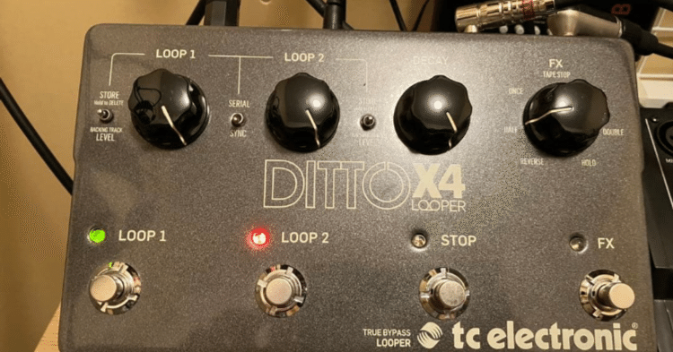 惜別エフェクター5 tc electronic DITTOX4｜スロウリィ