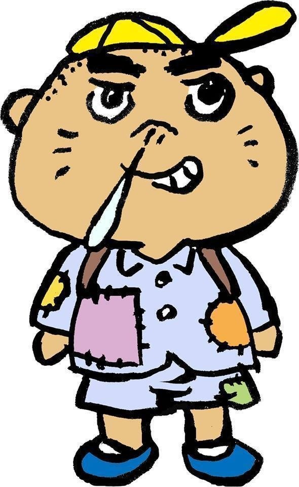 大分県豊後高田市 昭和の町 の非公認キャラクターをデザインしました 彼が昭和の町のガキ大将 ブン太くん です Ttsoul Note