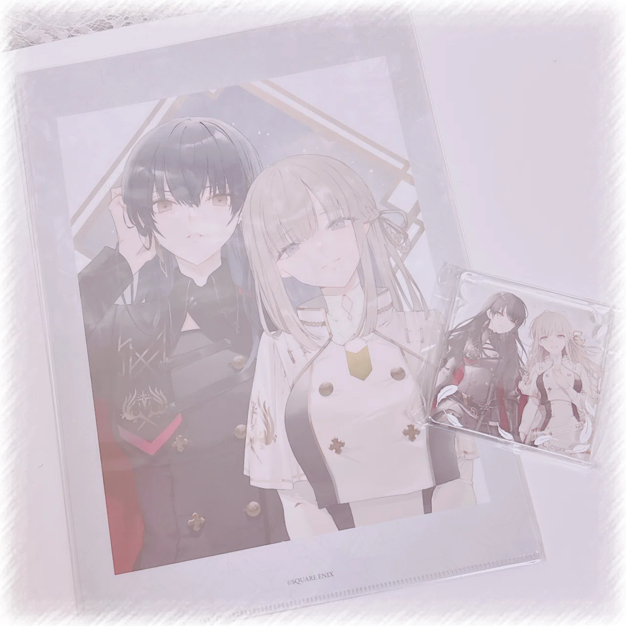 ̩͙꒰ঌトワツガイ 雪醒先生サイン入り クリアファイル໒꒱·̩͙⋆.*｜𓅓