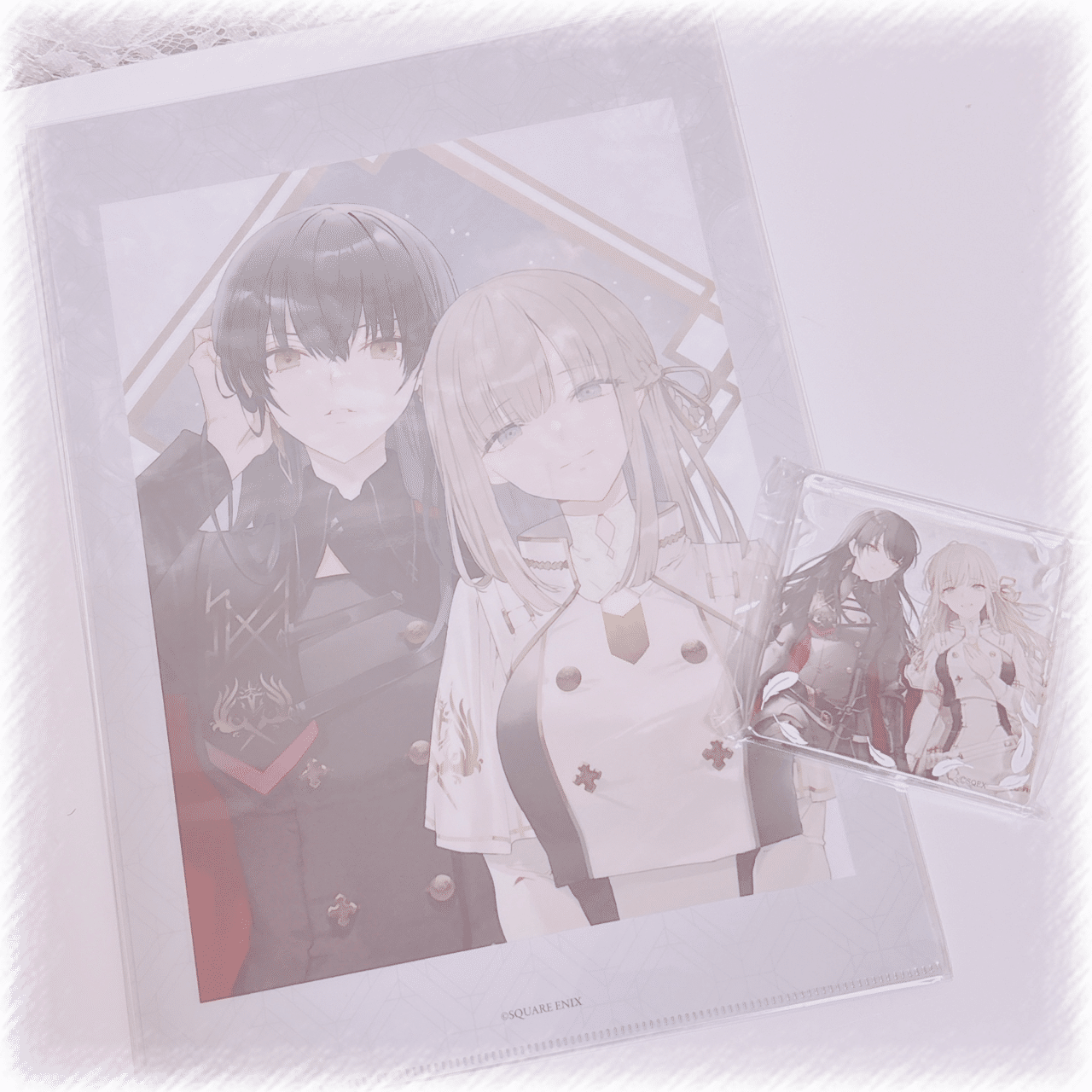 ̩͙꒰ঌトワツガイ 雪醒先生サイン入り クリアファイル໒꒱·̩͙⋆.*｜𓅓