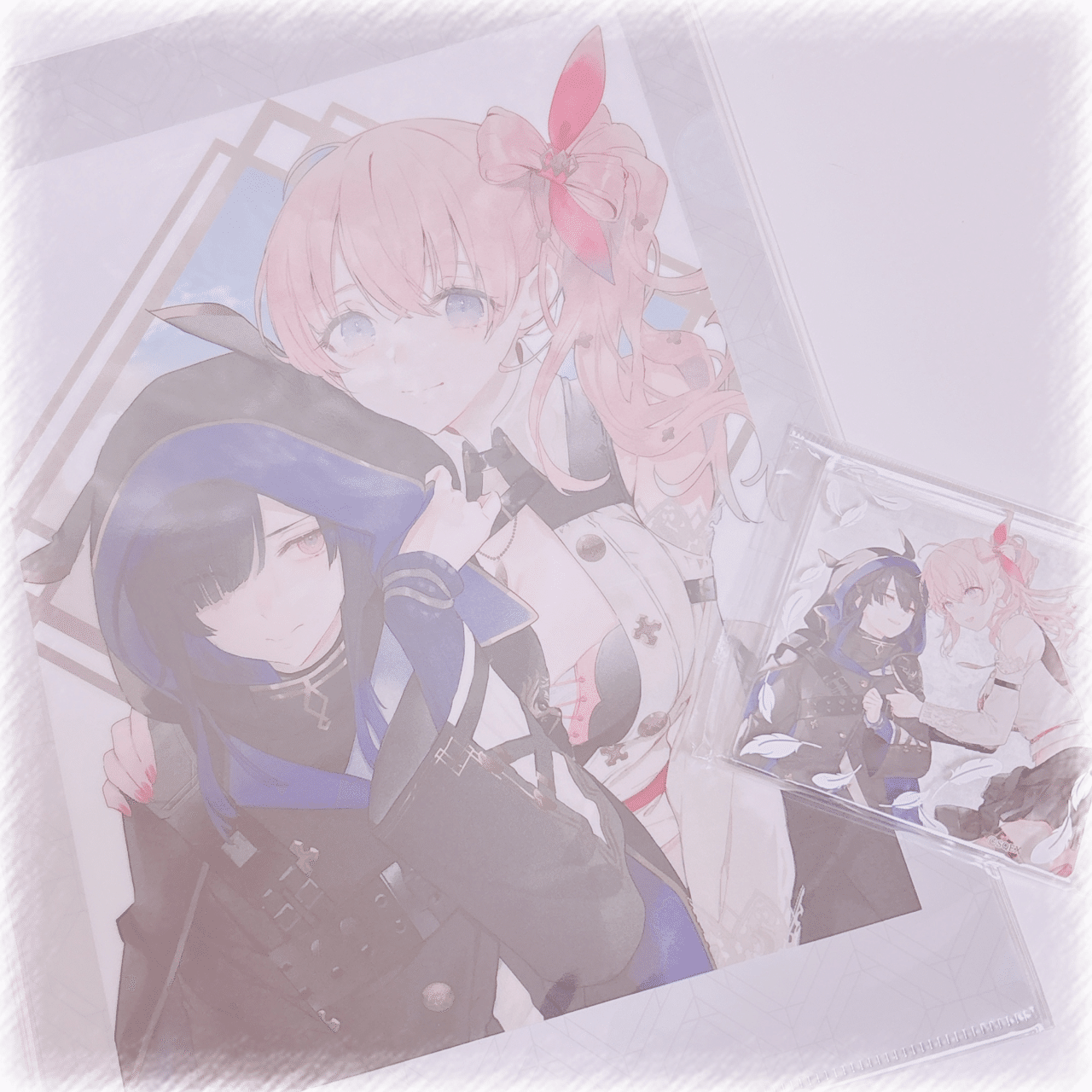 ̩͙꒰ঌトワツガイ 雪醒先生サイン入り クリアファイル໒꒱·̩͙⋆.*｜𓅓