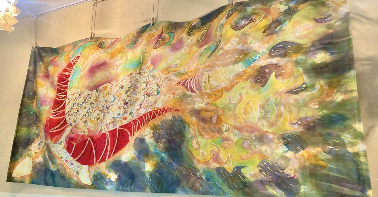 こんにちは、染色作家の美貴惠です。｜染色作家/アーティスト 美貴惠