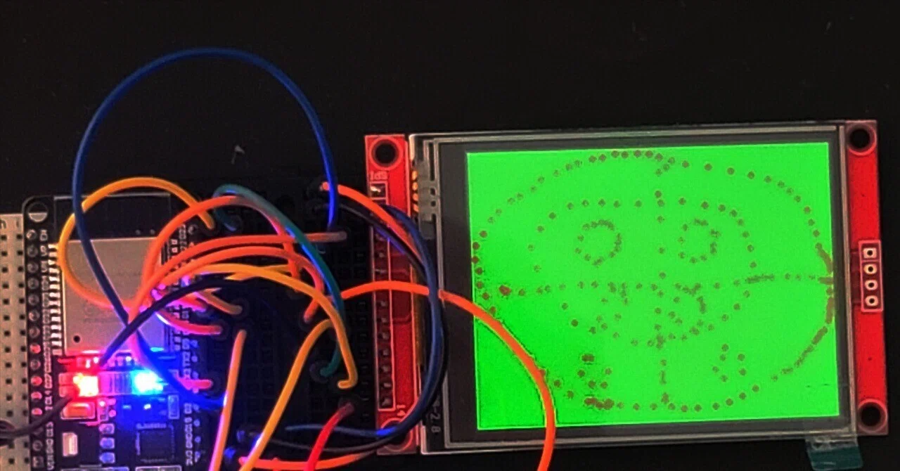XPT2046 Module Pressure-Sensitive Touch Sensor Test｜えぬでんき