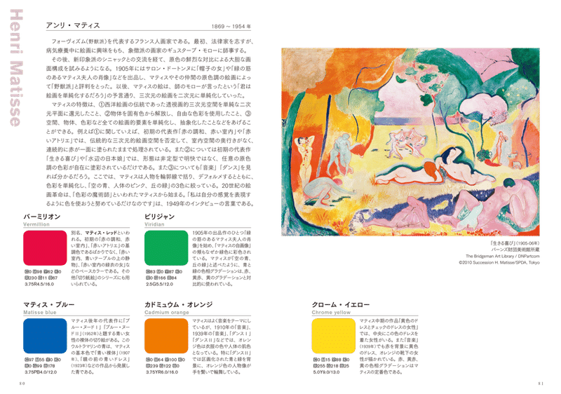 名画の色 に触れて気分転換を 3分でわかるマティスの色彩 新装版 色の知識 試し読み 青幻舎 Note 名画の色 に触れて気分転換を 3分でわかるマティスの色彩 新装版 色の知識 試し読み 青幻舎 Note