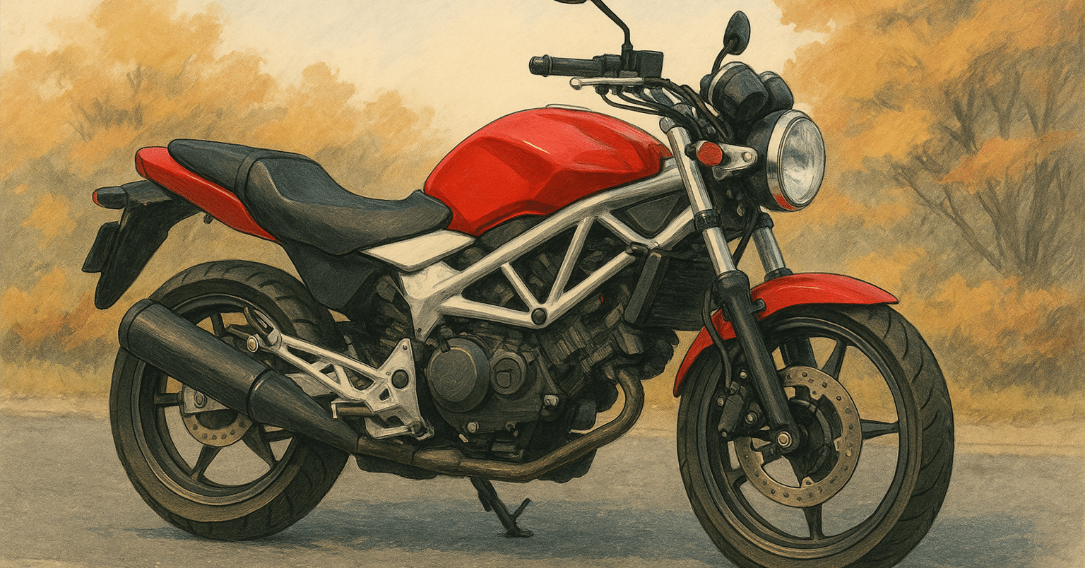 通勤ライダー 復活VTR250｜成行任