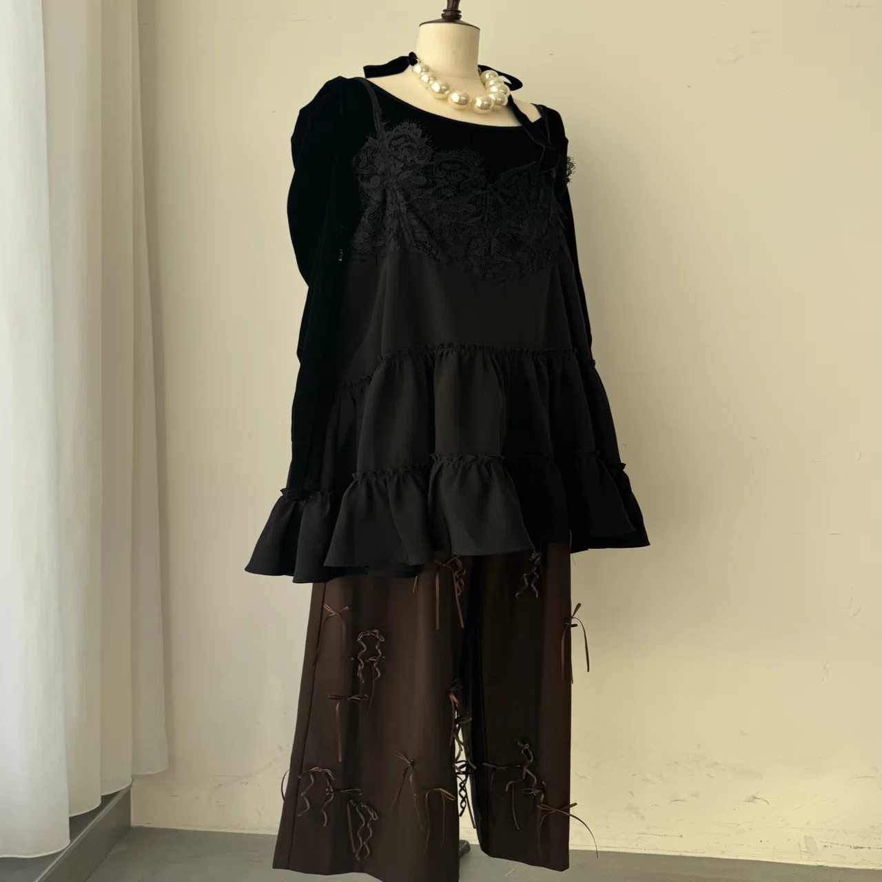 モチーフレース×サテンキャミシリーズ｜LA BELLE ETUDE