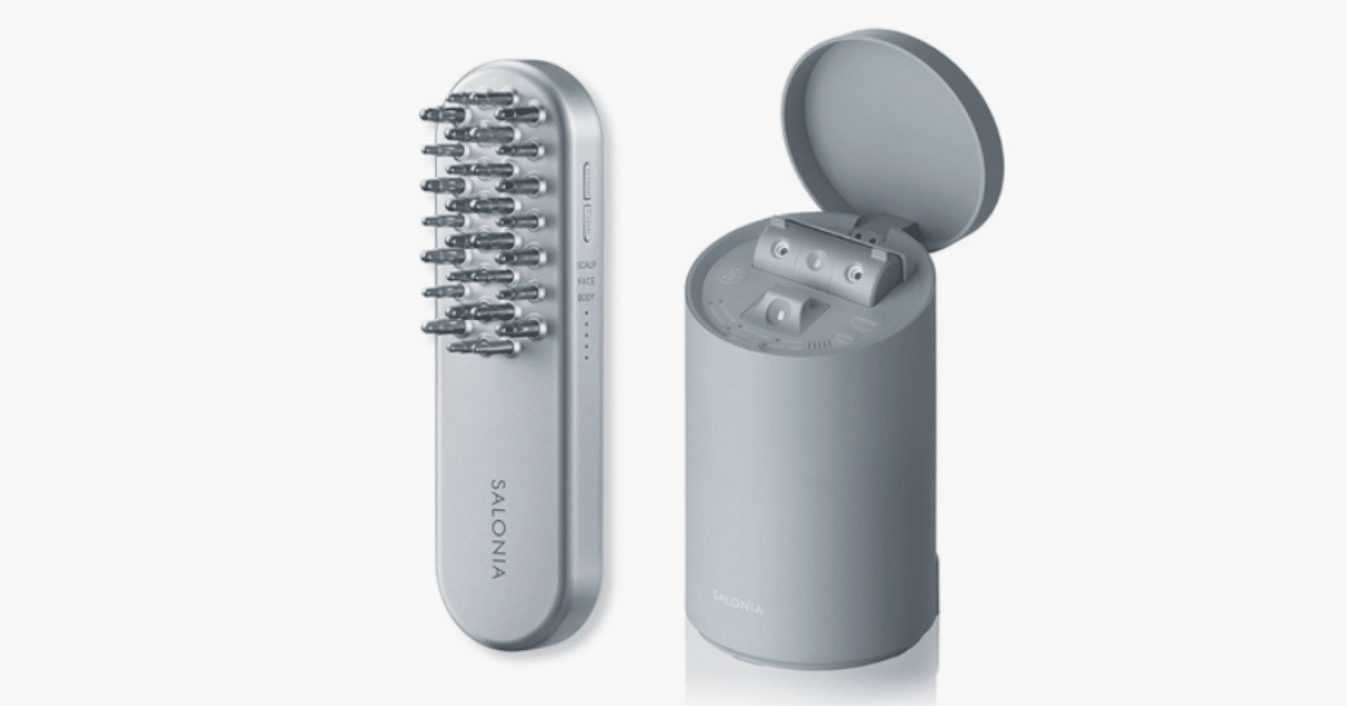 SALONIA（サロニア）EMS リフトブラシ & ピュアブライト スチーマー
