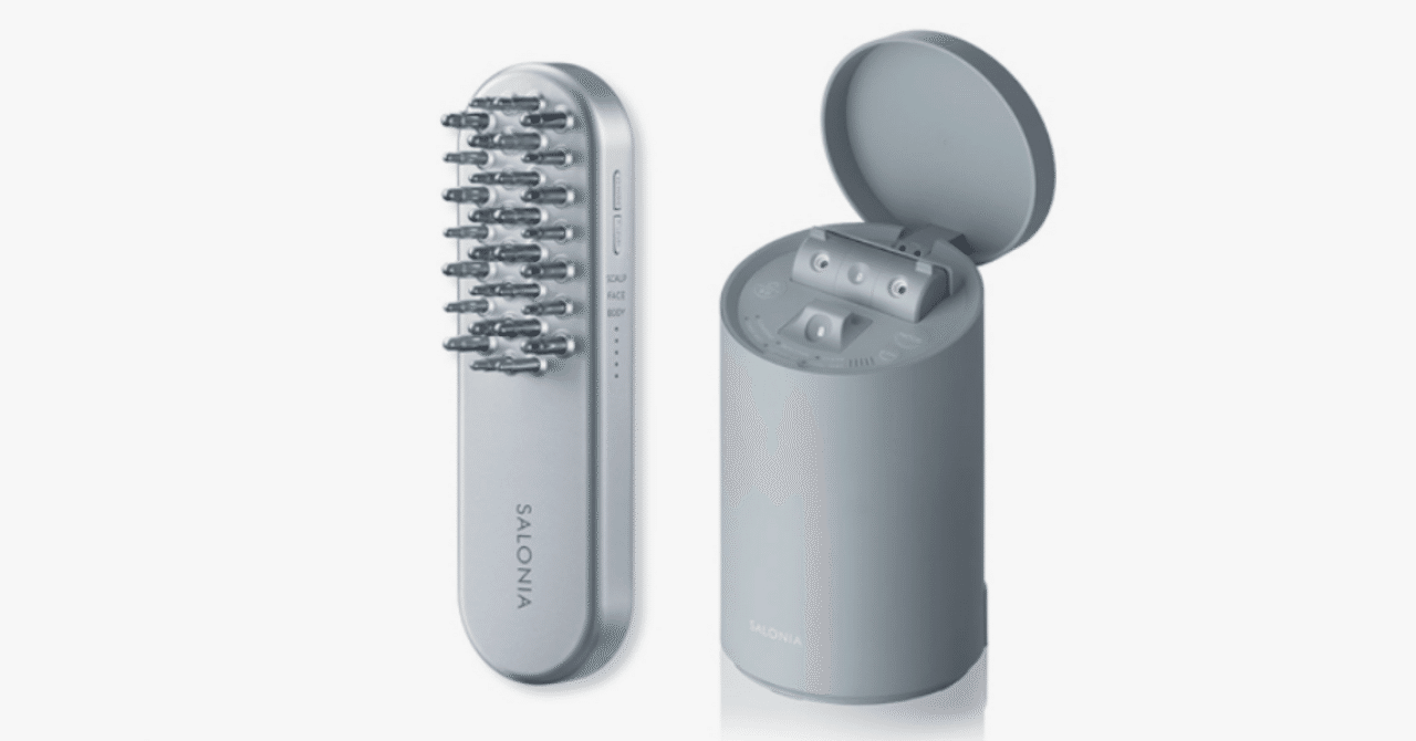 SALONIA（サロニア）EMS リフトブラシ & ピュアブライト スチーマー