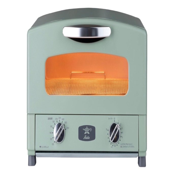 アラジン グラファイトトースター0.2秒発熱×遠赤グラファイト──“格の