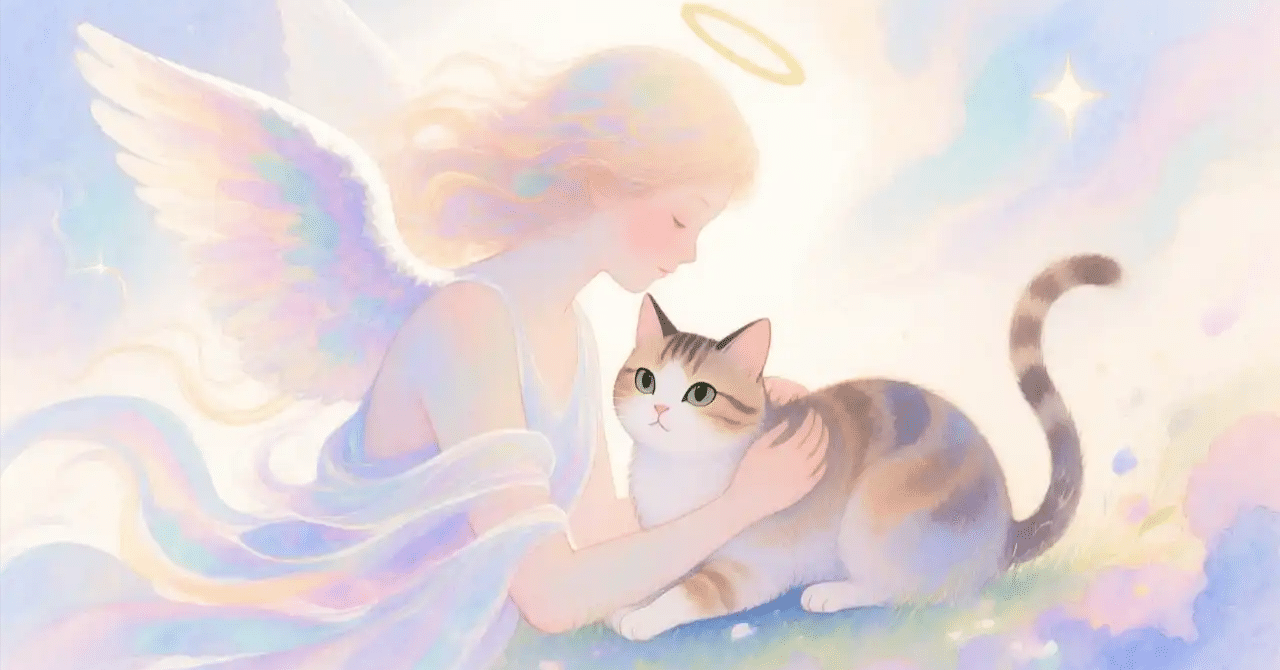 猫と天使｜ふく