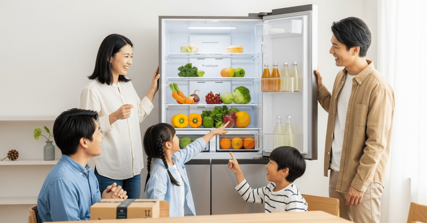 ブラックフライデー冷蔵庫完全攻略！サイズ・タイプ別＆設置・最安値