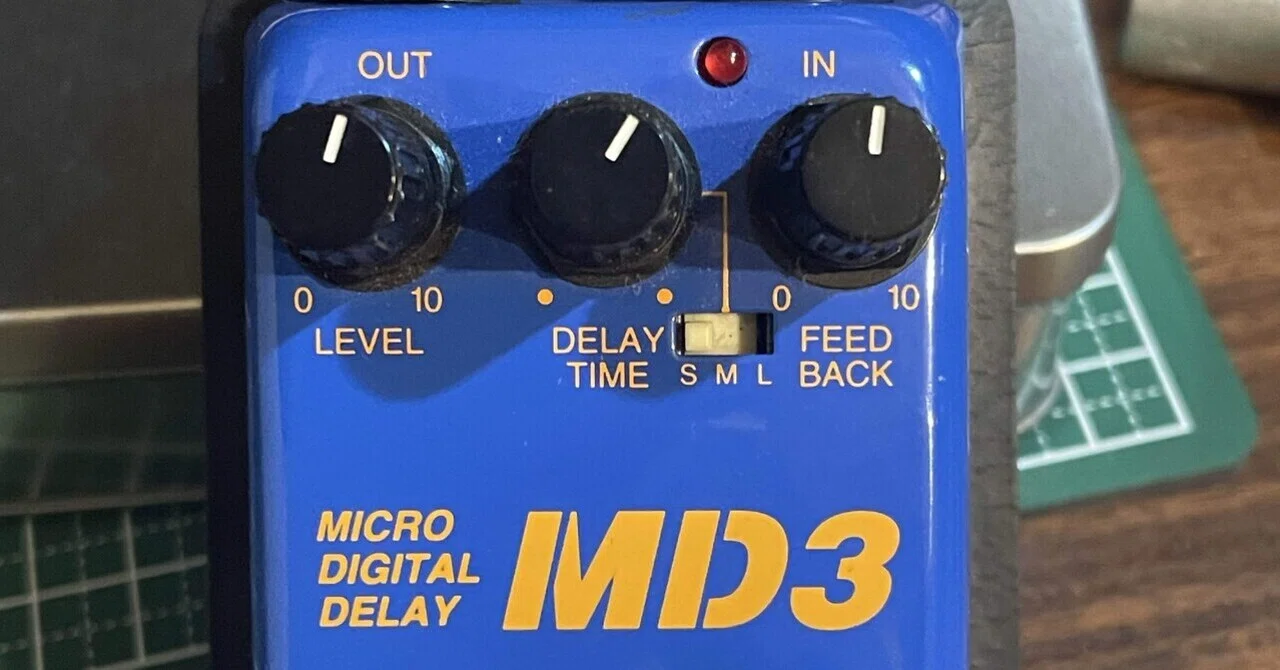 Guyatone MD3 修理｜せーやー