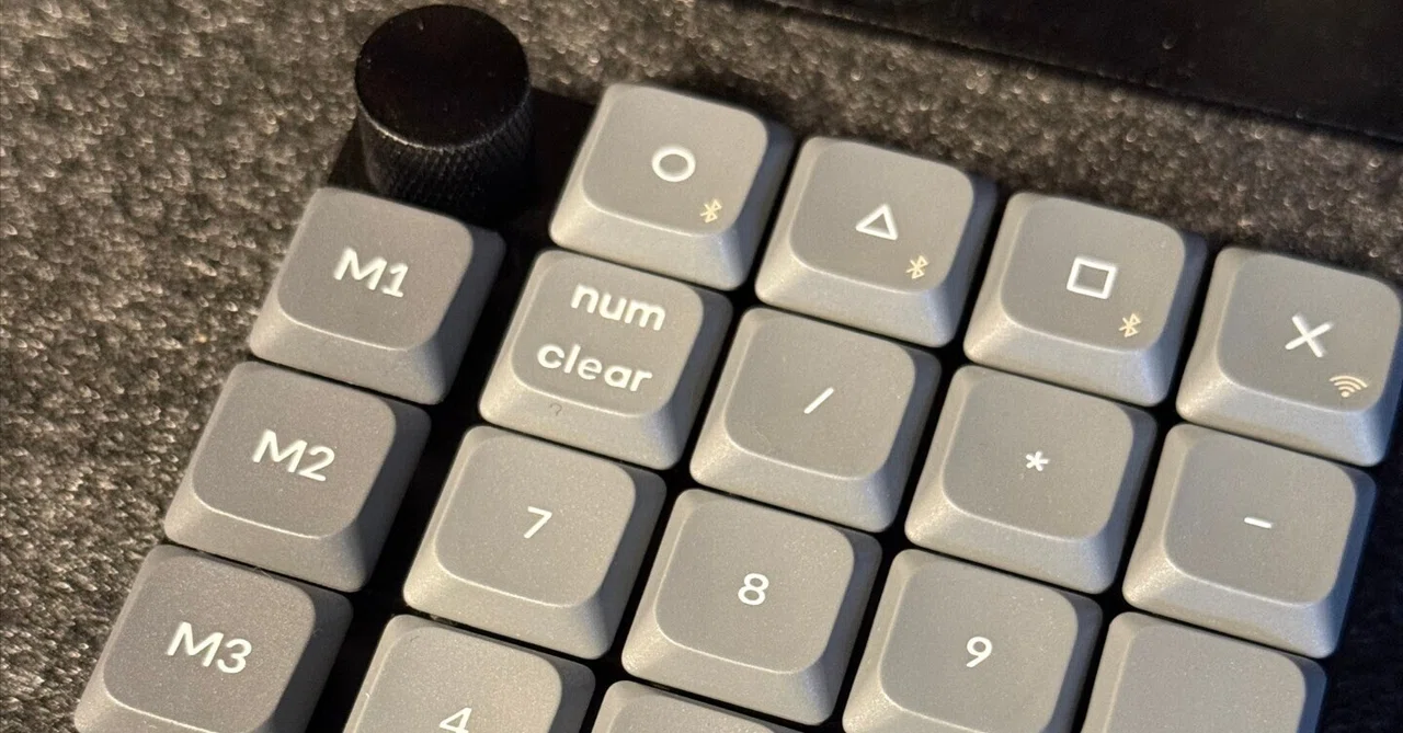 Keychron K0 Max QMK Wireless カスタム テンキー 使ってみた