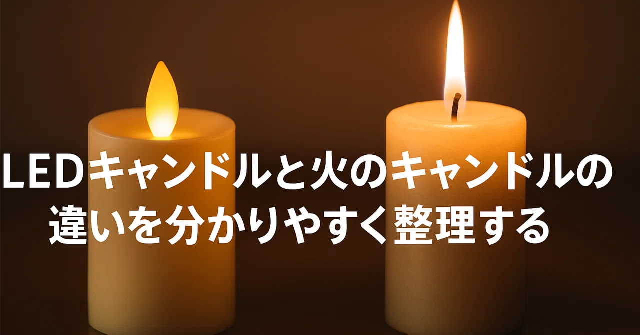 Key points for understanding the differences between LED candles and ...