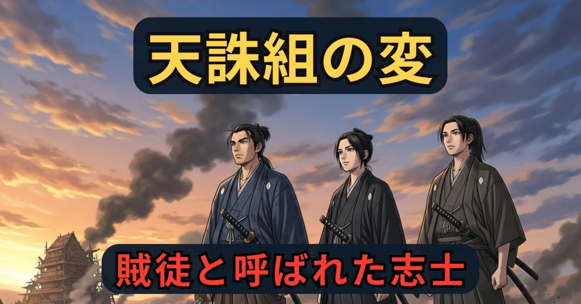 天誅組の変｜わずか40日で壊滅した尊王攘夷派の悲劇｜歴史ラボ