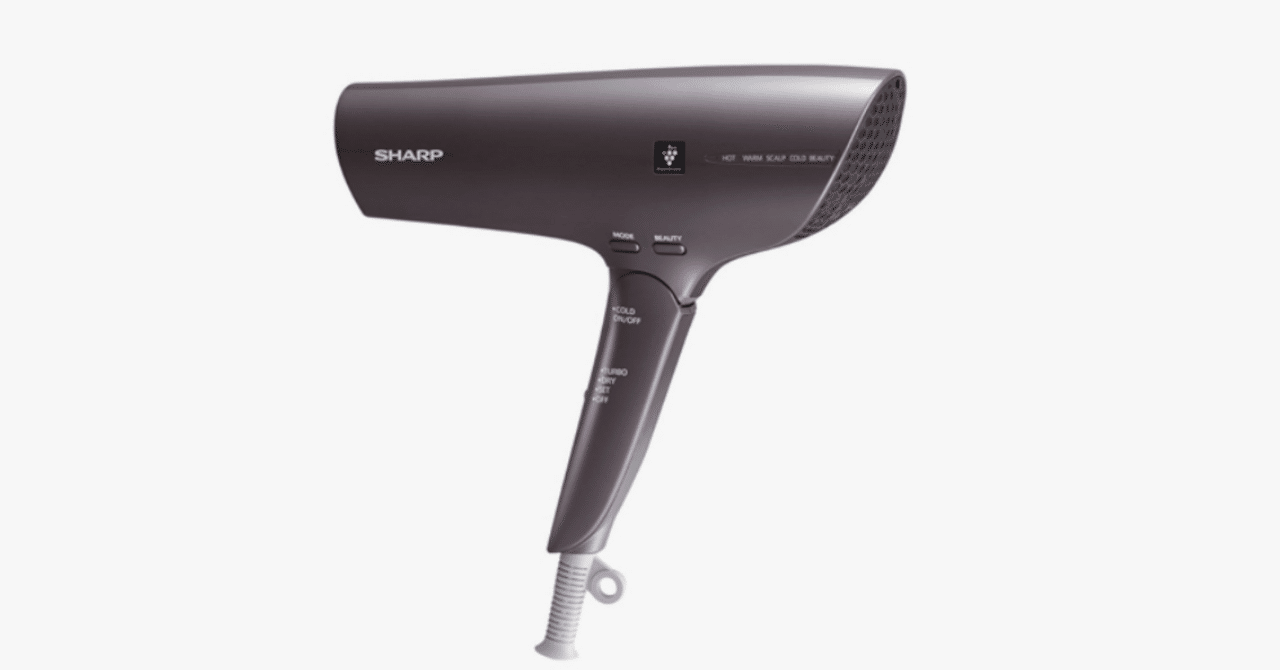 シャープ ドライヤー プラズマクラスター ビューティー IB-NP9-V パープル 速乾 低温 大風量 静電気除去｜おうちでアマゾン生活 SHARP プラズマクラスター ドライヤー IB-NP9