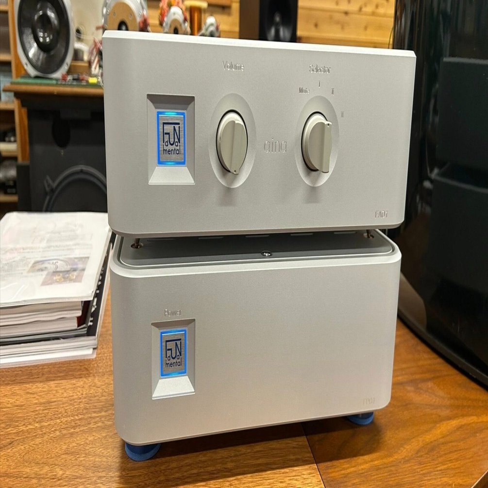 オーディオ]FUNDAMENTALの新作プリメイン・アンプ「aina」を聴いた