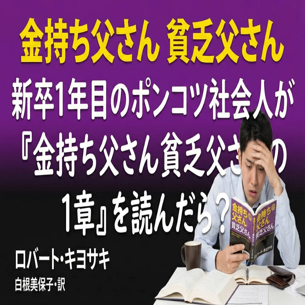 新卒1年目のポンコツ社会人がロバートキヨサキの「金持ち父さん貧乏