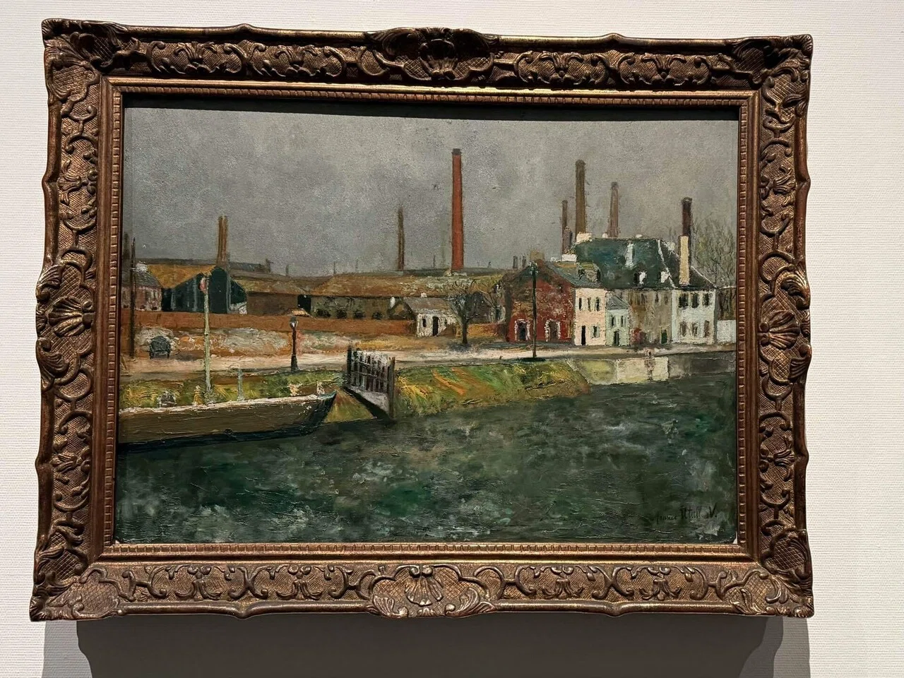 モーリス・ユトリロ 油彩画 1953年制作 美術鑑賞】モーリス・ユトリロ展～アルコール依存症を抱えながら生きた