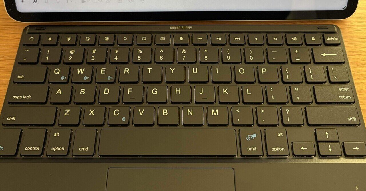 iPad Pro 12.9inchのお供にキーボード購入｜F.Kawabata