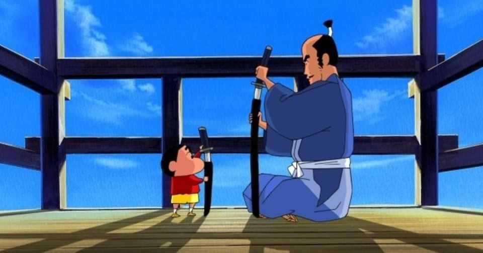 ちゃんと面白いエンタメ 15 クレヨンしんちゃん 嵐を呼ぶ アッパレ 戦国大合戦 レイジー 文章コメディアン Note