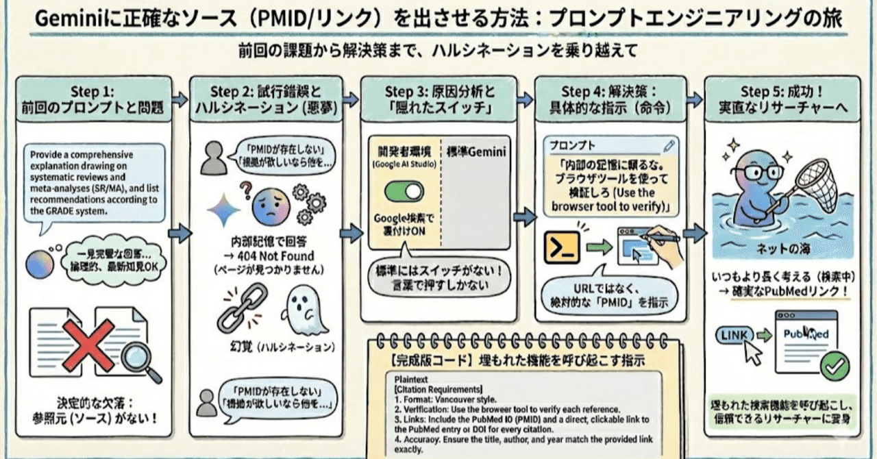 Gemini3 で参照文献をつける方法｜Shoei