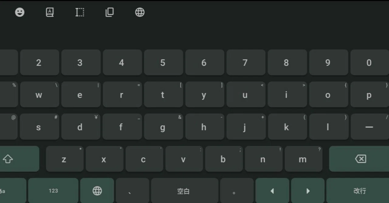I tried using the Japanese keyboard Sumire｜tadasore2027