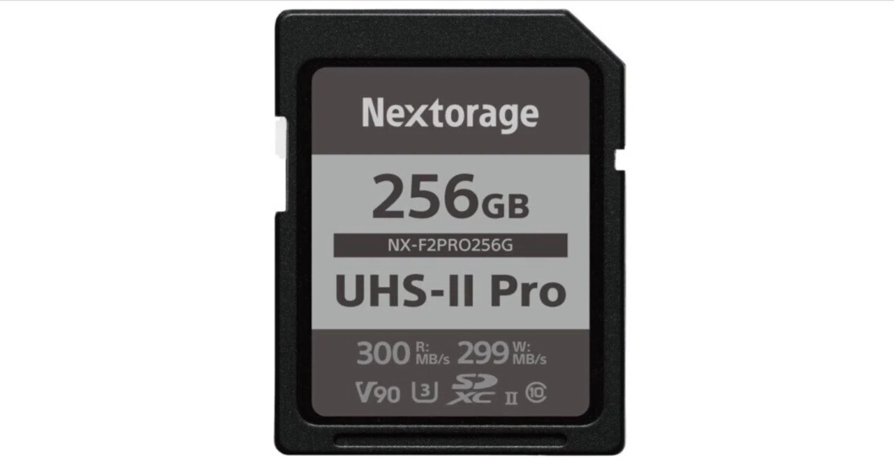Nextorage UHS-II V90 SDXC 256GB が25％オフ！──高速連写・8K録画 