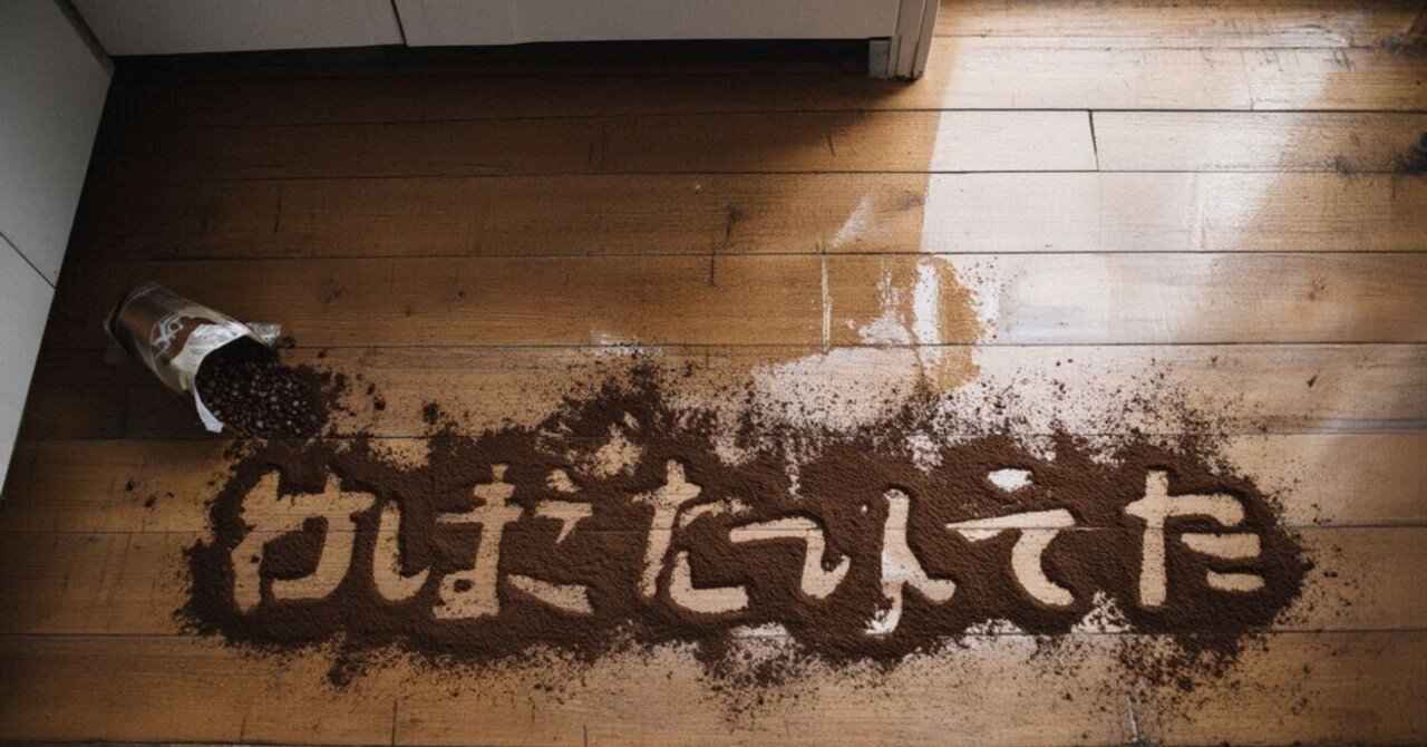 まるでダイイングメッセージだった画像の文字を正しい日本語にして