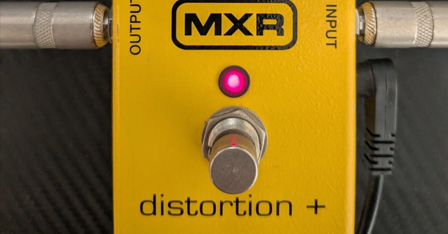 Analyzing the characteristics of the MXR Distortion+! Sound
