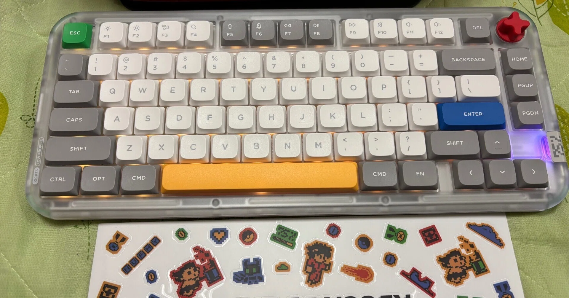 ㊗️メカニカルキーボードデビューしました！｜德永鮎子/しろねこ商店