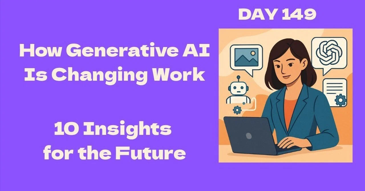 How Generative AI Is Changing Work: 10 Insights for the Future｜Magic ...