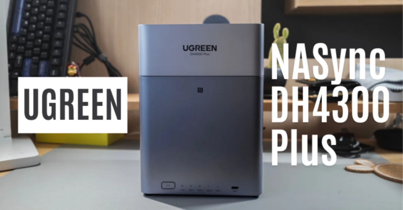 UGREEN NASync DH4300 Plus 4ベイ NAS DH4300 Plus NAS ストレージ 4ベイ・2.5GbE対応