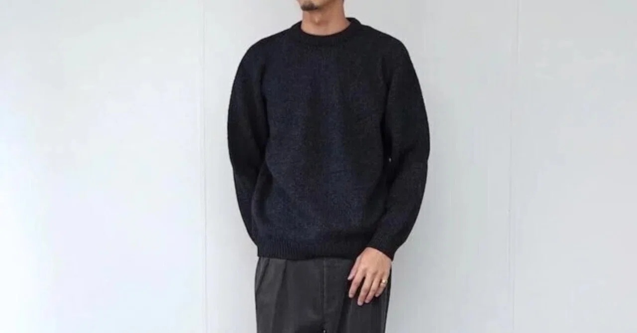 トップス BATONER MEN SPREAD TENJIKU CREW NECK BATONERの天竺が生む、静かな上質。」｜THIRTY' THIRTY'