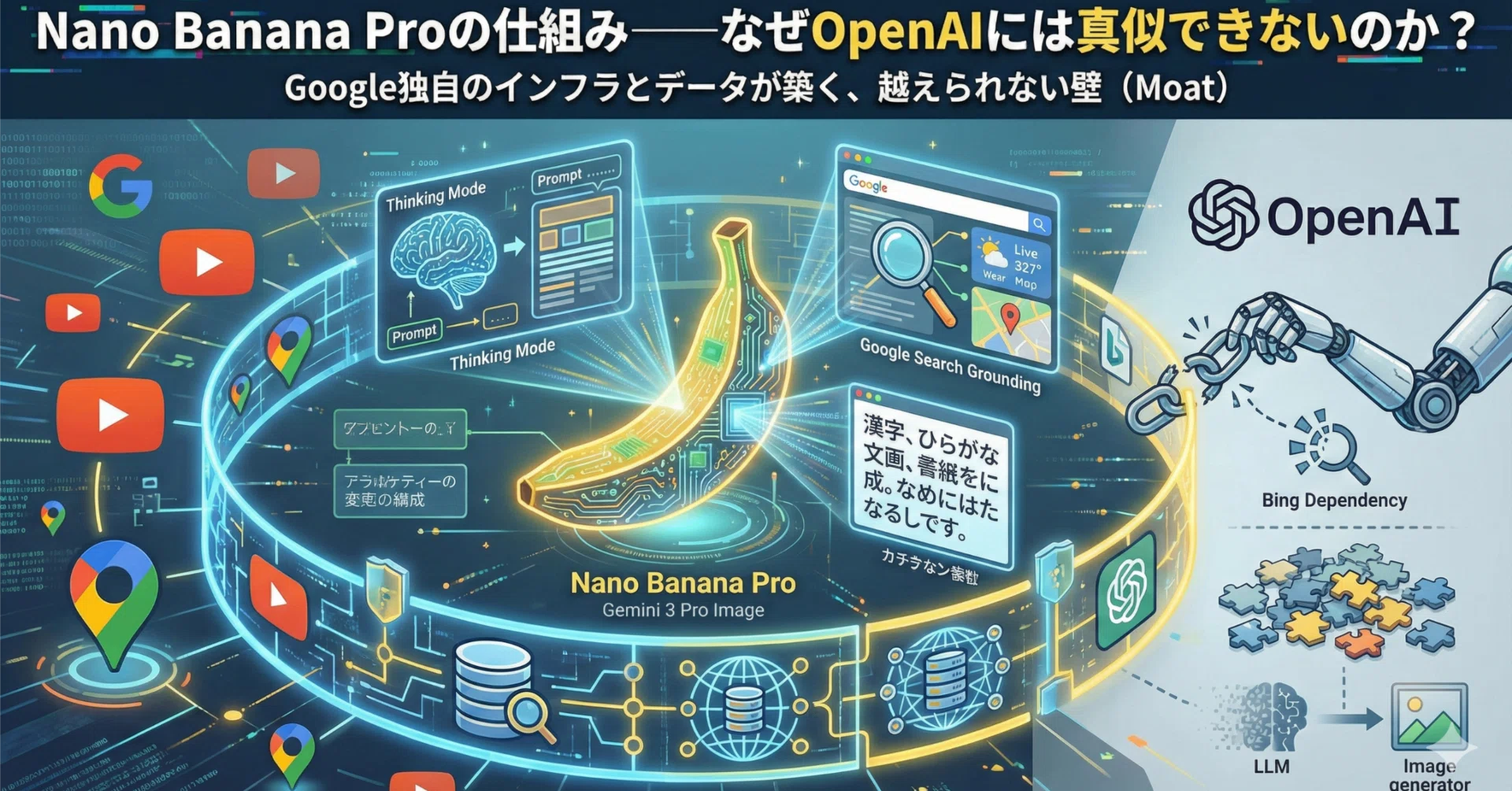 Nano Banana Proの仕組み――なぜOpenAIには真似できないのか？｜IT navi