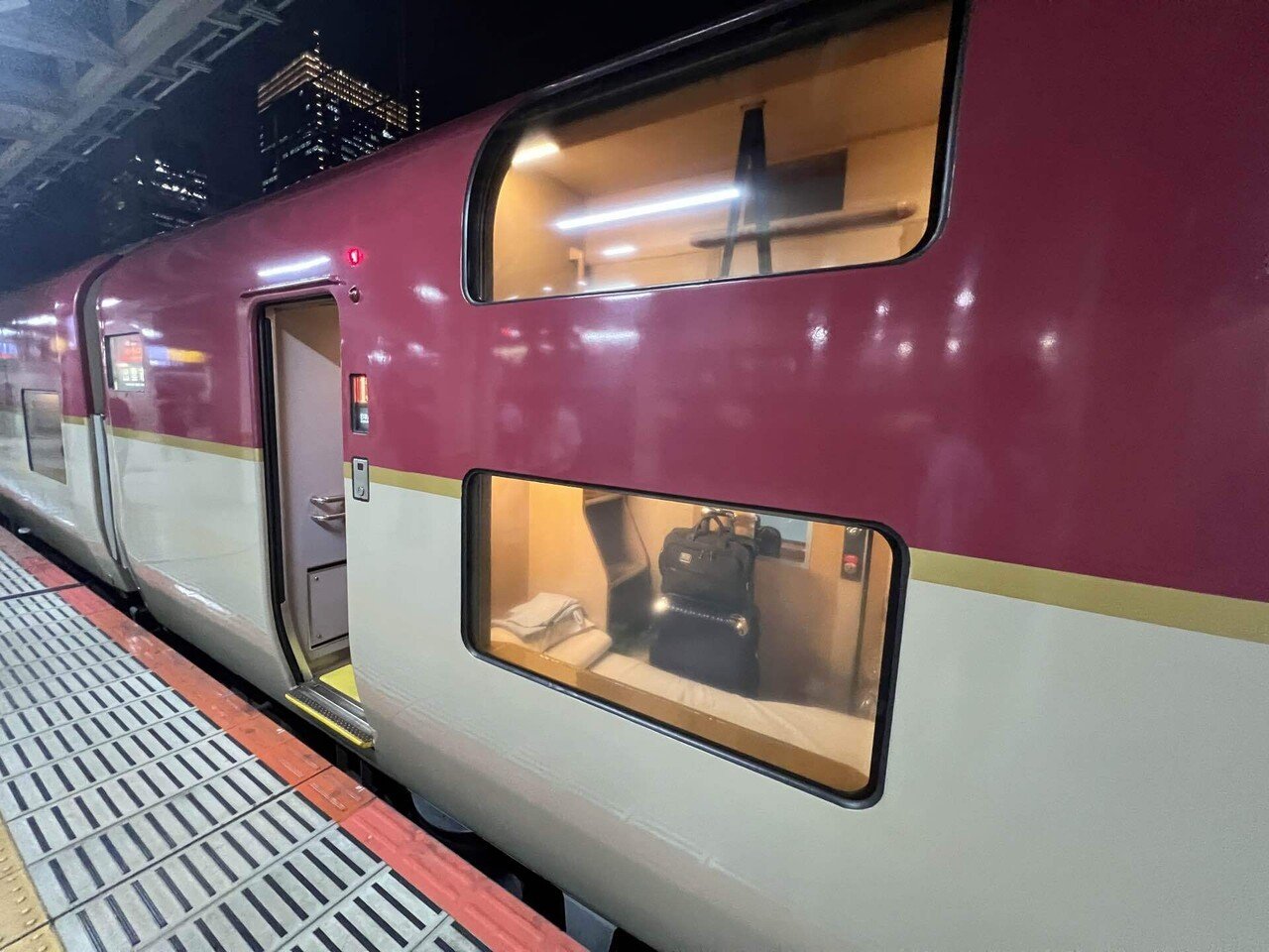 乗車記録#17】サンライズ瀬戸・出雲 シングルツイン〜細長いレア個室｜f