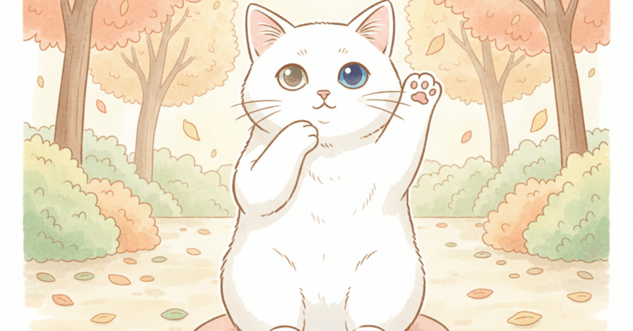 手話×AIラボ5ーDALL·Eで「手話をする猫のイラスト」を作ってみた｜yume
