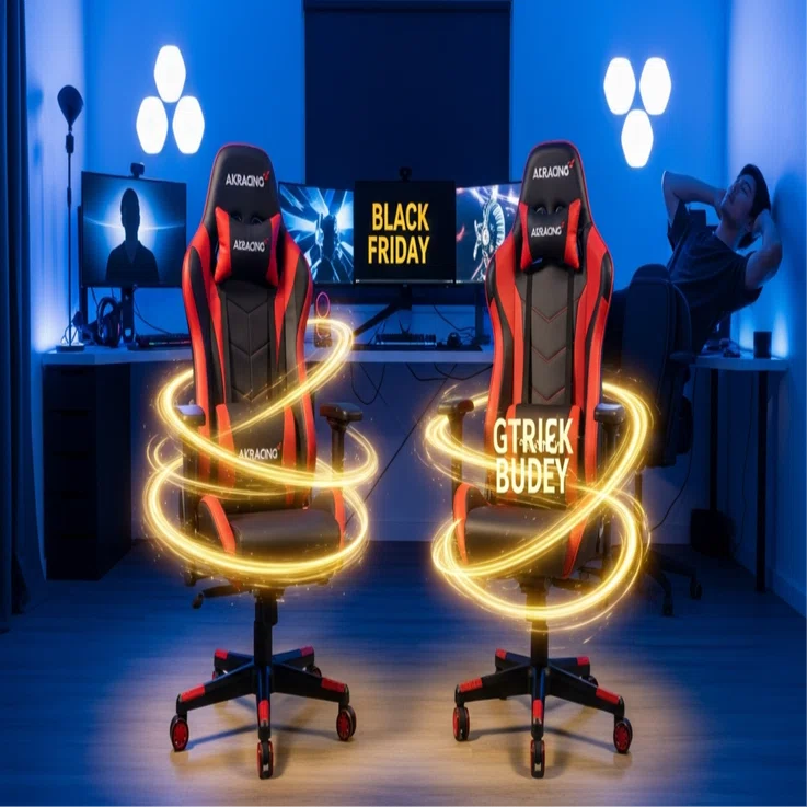 ブラックフライデーゲーミングチェア攻略！AKRacing・GTRacing最安値