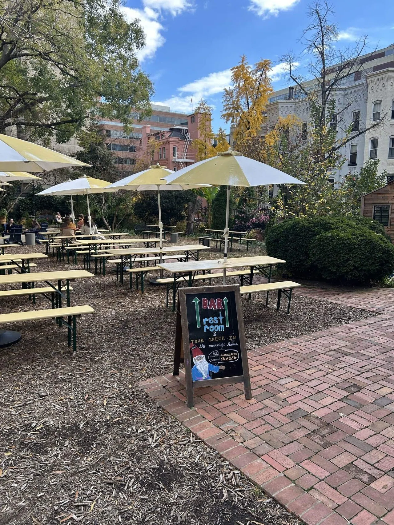 ワシントンD.C.でビールを飲む?『1921, a Biergarten』 (Heurich 