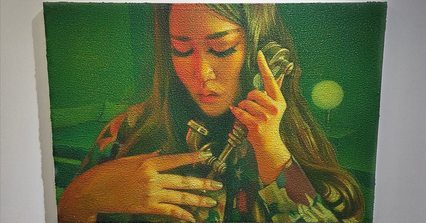 わたしの尊厳は翡翠色～アートログ25～｜H川