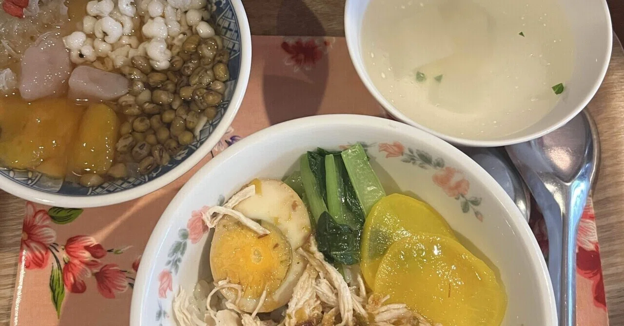 An afternoon at the Taiwanese cafe 'Ie-Toufa', where the heart finds ...