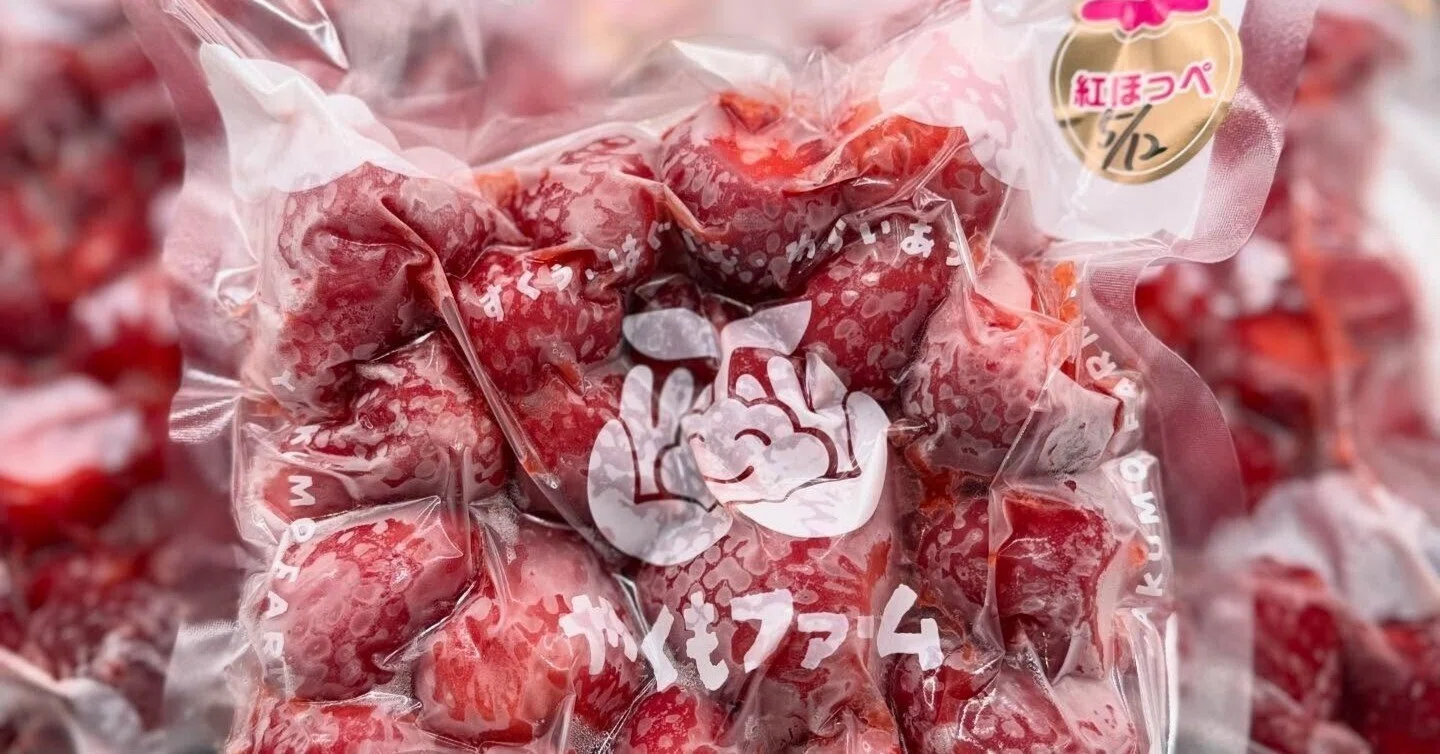 Our Special Frozen Strawberries🍓❄️】 May 13, 2025｜やくも