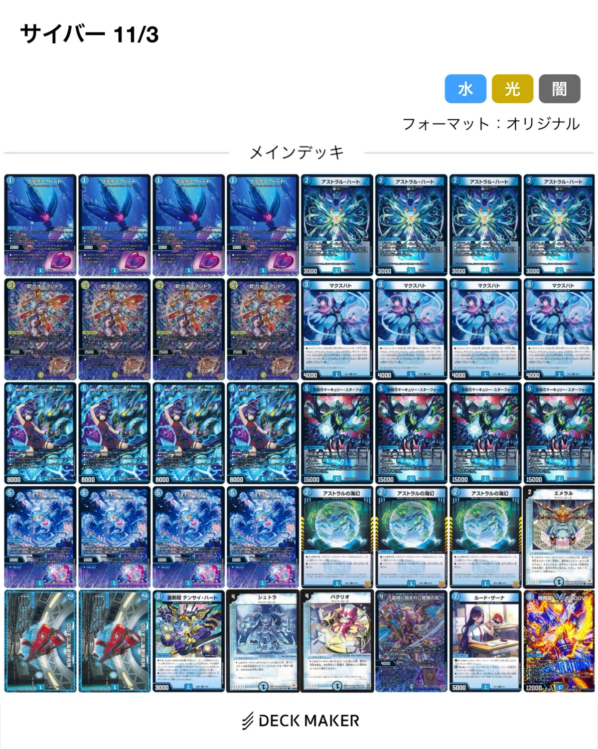 10月5週目＆11月1週目＆2週目｜るなかす