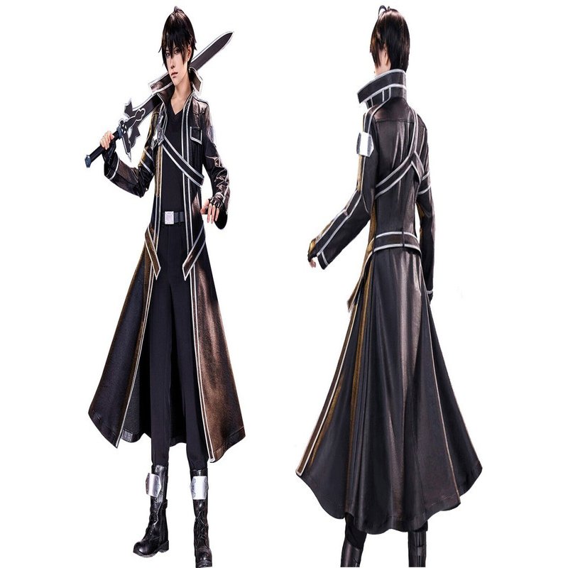 ソードアート・オンライン (SAO)キリト / 桐ヶ谷和人 コスプレ衣装