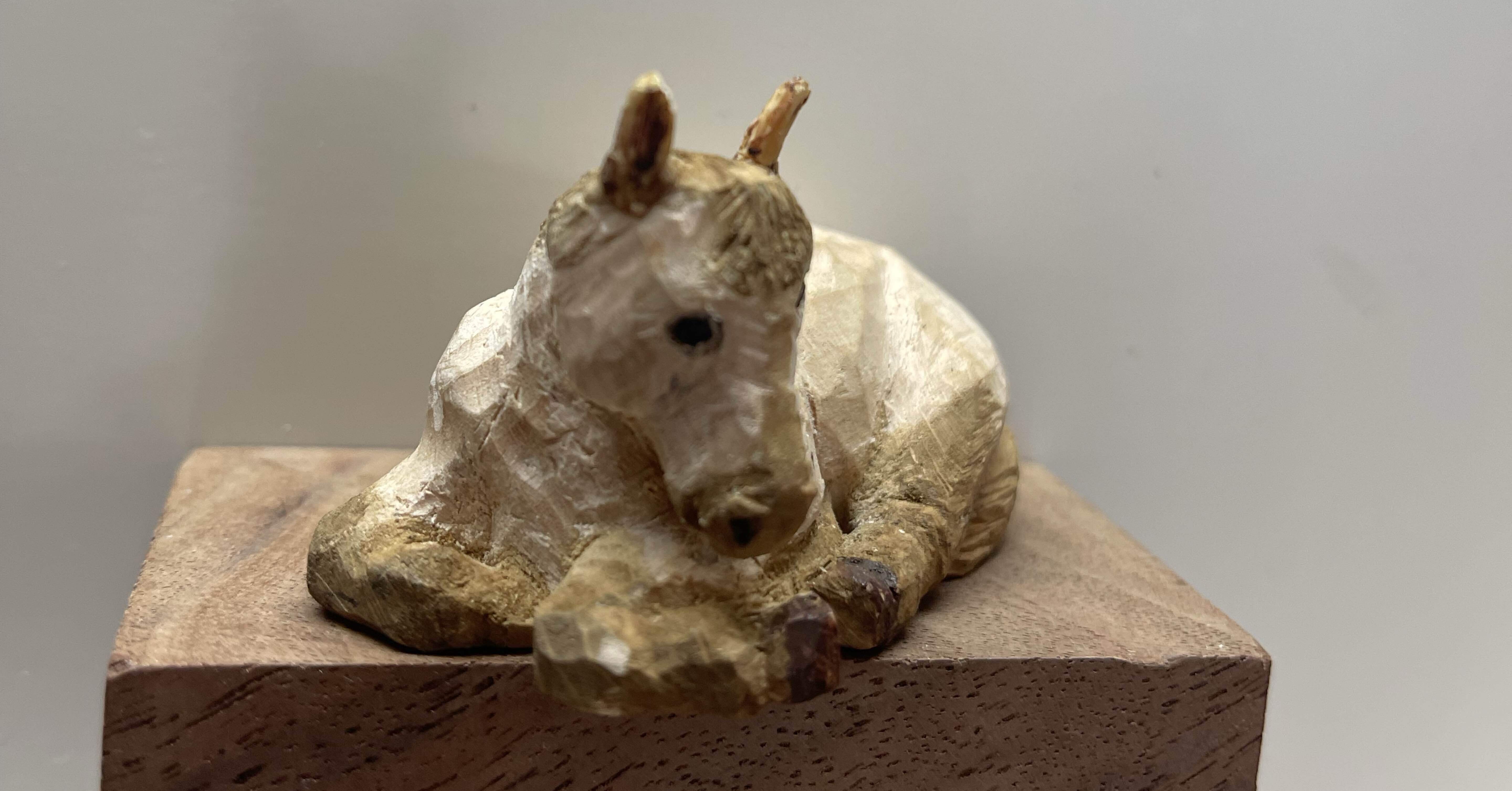 来年の干支、午の木彫りを修正した話｜森の和