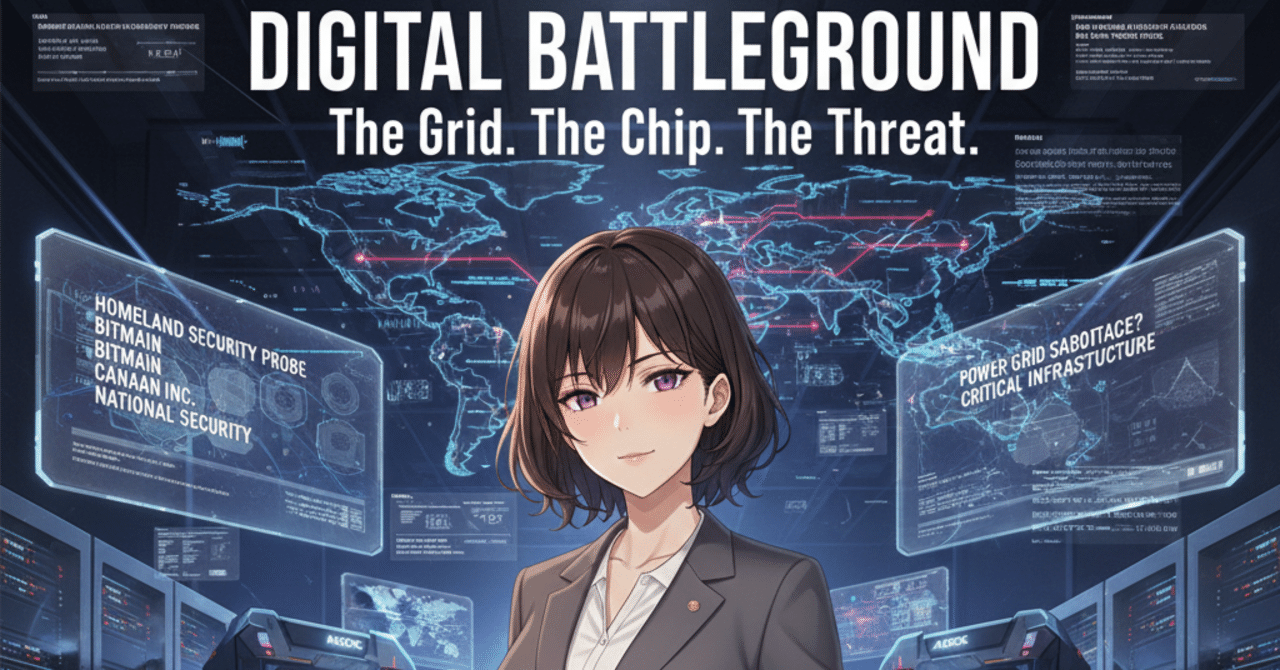 深堀り》（前編）米国安保 vs 中国製ASIC：ビットコインマイニングが「電力兵器」と化す日、Canaan (CAN)  の生存戦略｜ポッドキャスト付き📢｜US株ジャーナル＠米国株の個別株情報、マルチバガー情報をお届けしています！