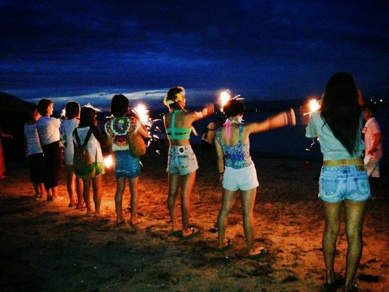 スパークラーグラフィティ 花火文字 やってみよう Skubotan Note