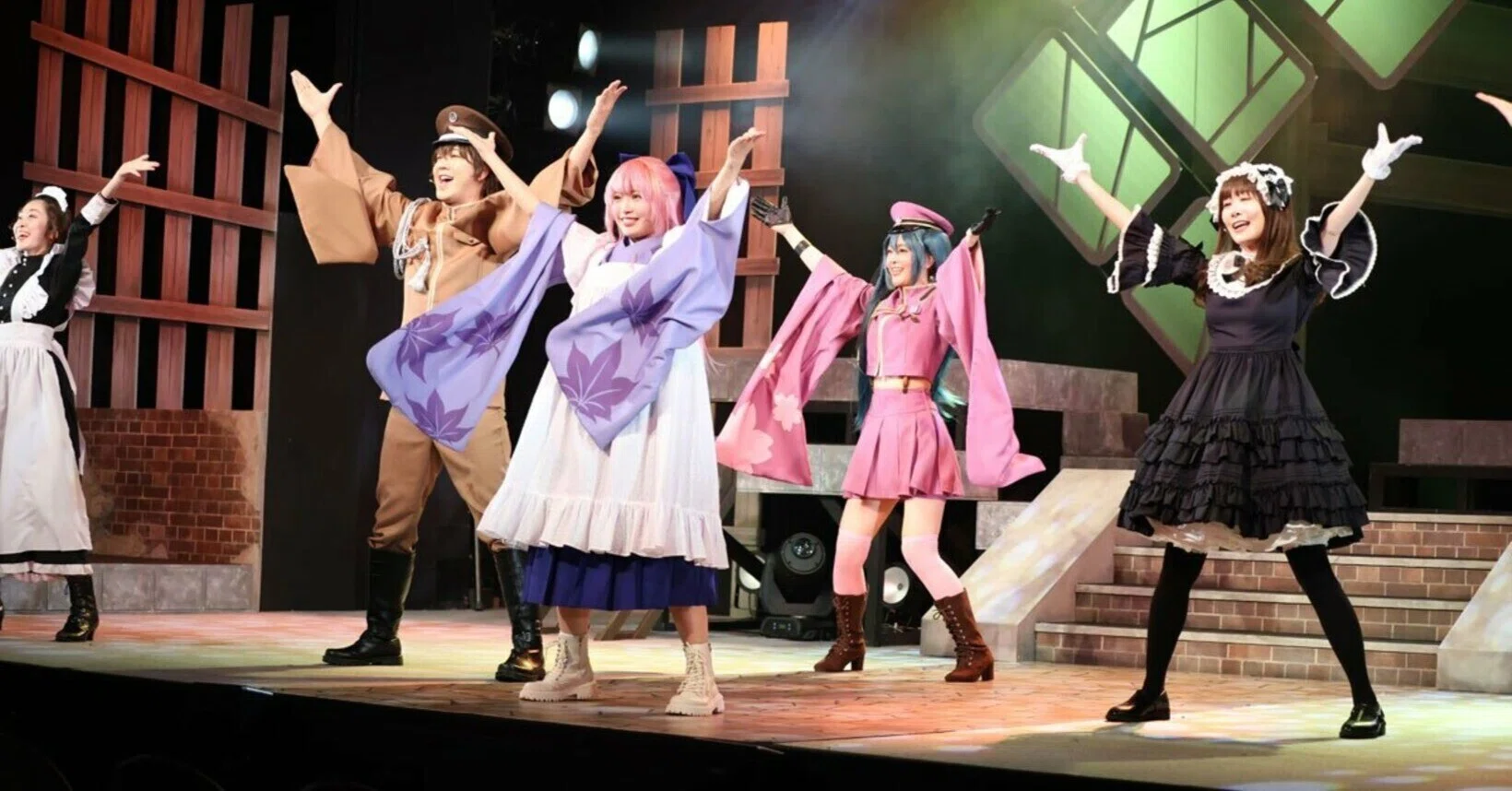 大衆演劇　舞台衣装　立ち役着流し　千本桜柄 大衆演劇 舞台衣装 立ち役着流し 千本桜柄 - メルカリ