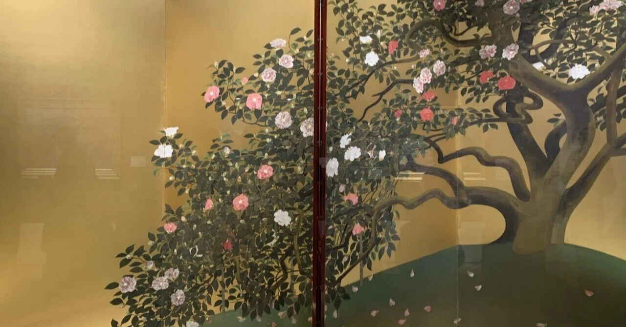 聖地巡礼展】日本画の聖地の天気、悪すぎる【山種美術館】｜なすにきび