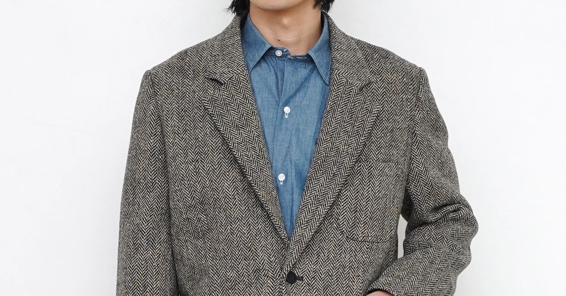 cale】WOOL HERRINGBONE TAILORED JACKET、本日リリースです｜THIRTY 